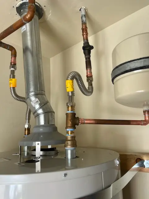 Water heater installation and plumbing repair in Ashley Manor